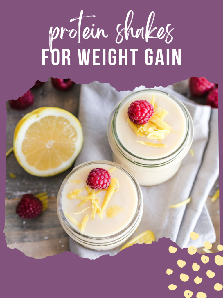 Protein shakes for weight gain
