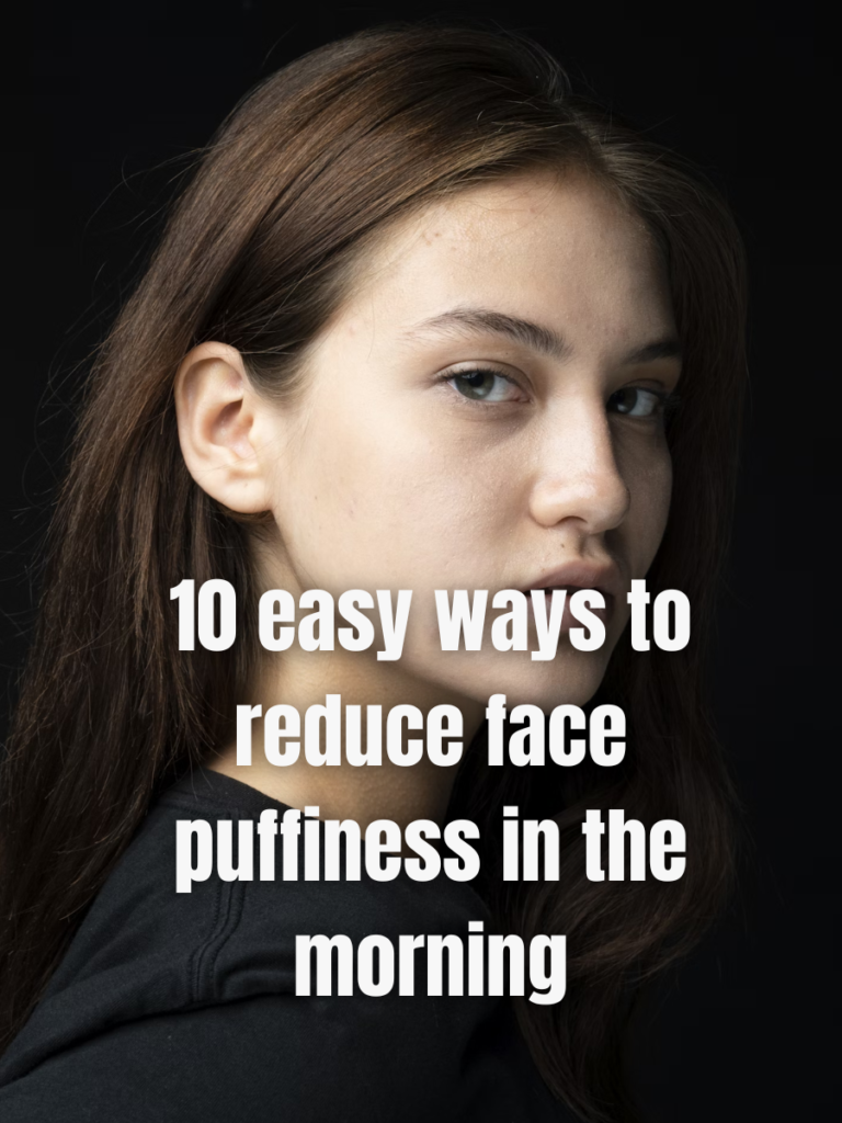 face puffiness in the morning